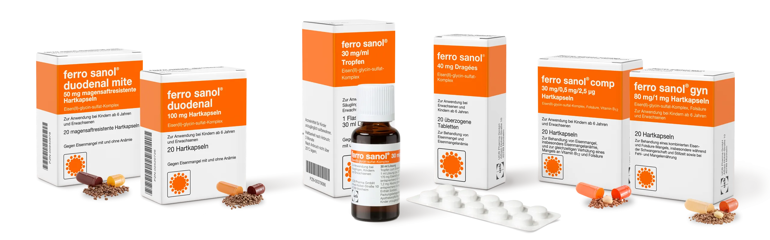 ferro sanol Produkte Eisenmangel