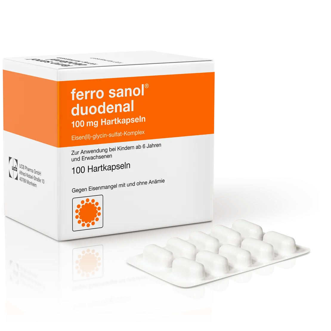 Ferro Sanol Duodenal 100mg Hartkapseln