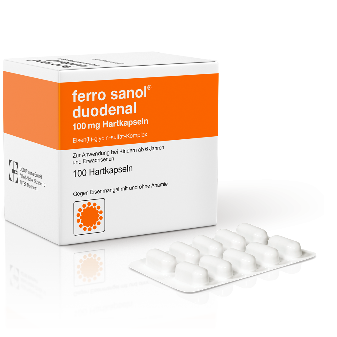 Ferro Sanol Duodenal 100mg Hartkapseln